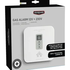 Kaasuvaroitin Housegard 12V + 230V