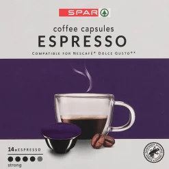 Kahvikapseli SPAR 14 kpl Espresso