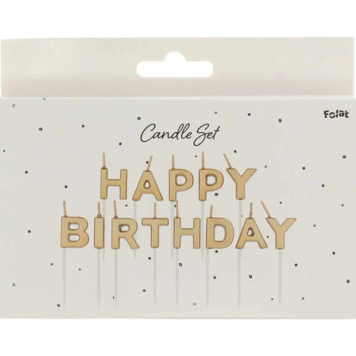 Kakkukynttilä Folat 13 kpl Happy Birthday