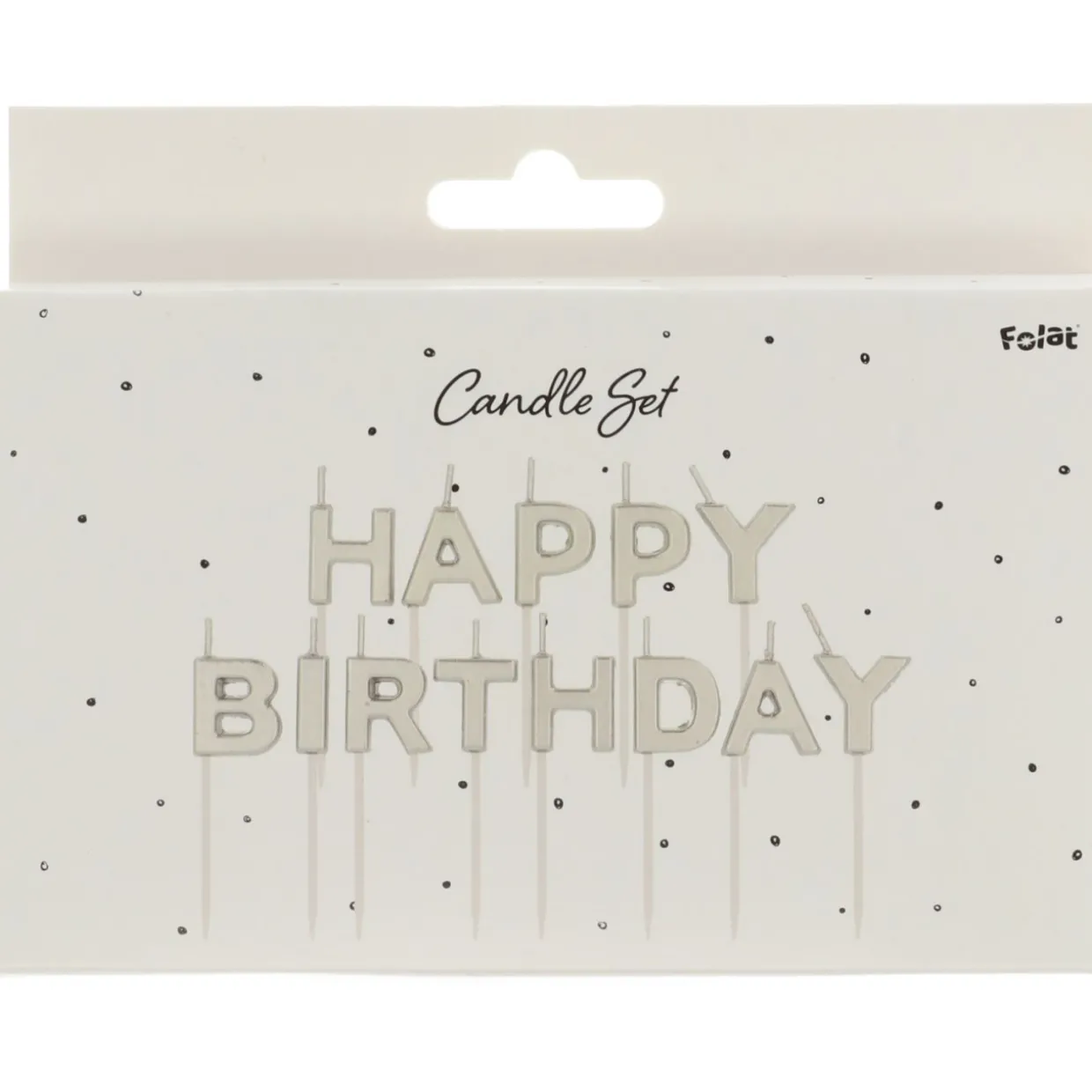 Kakkukynttilä Folat 13 kpl Happy Birthday