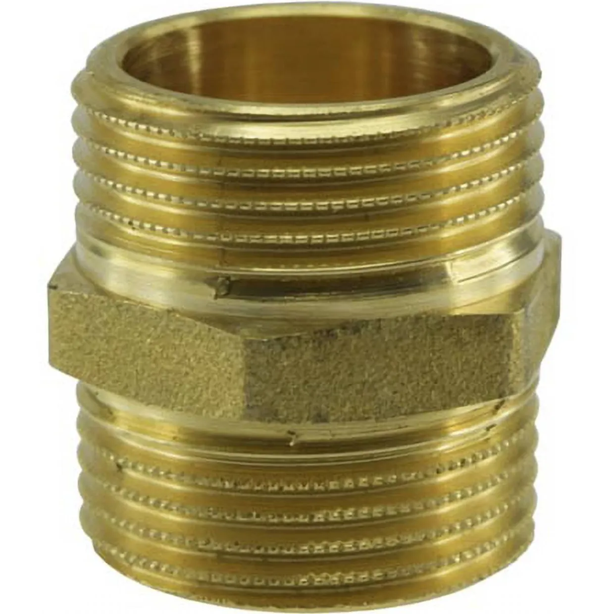 Kaksoisnippa 1/2" messinki