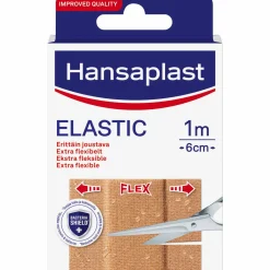 Kangaslaastari Elastic 1 m x 6 cm