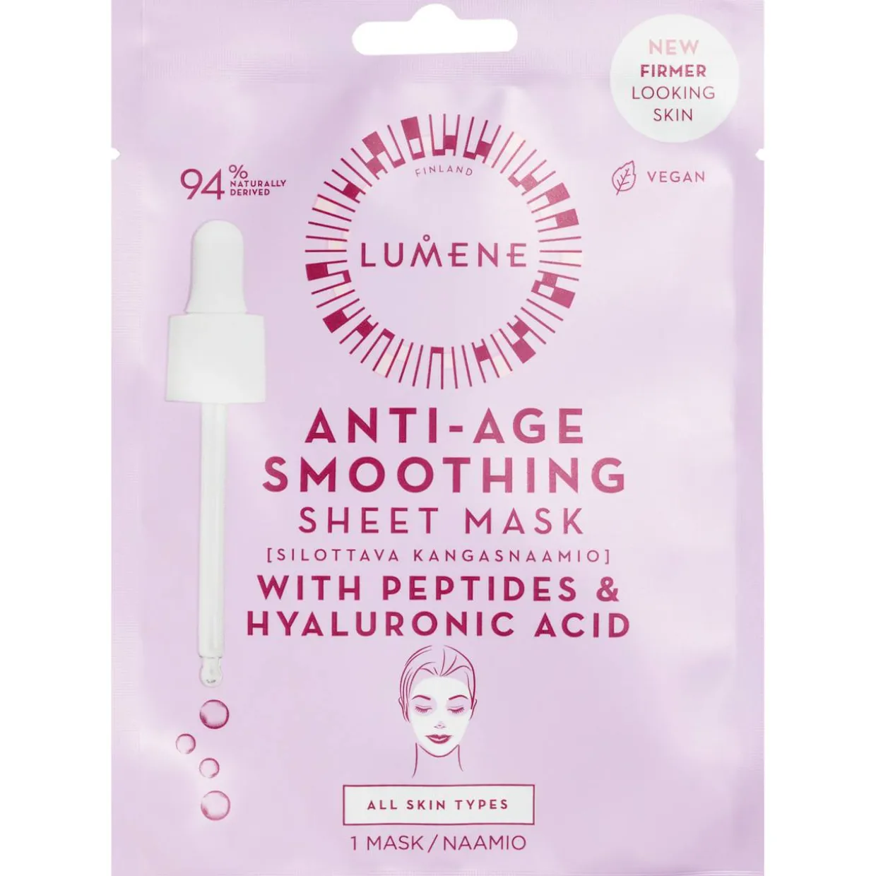 Kangasnaamio Lumene Anti-Age Silottava