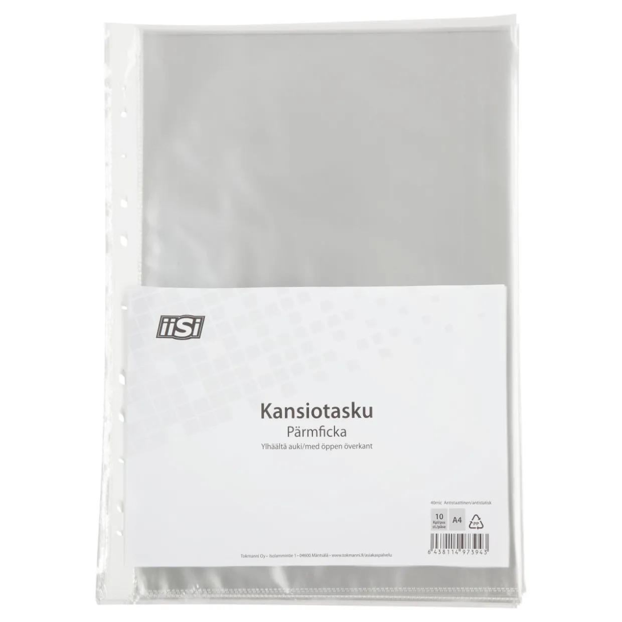 Kansiotasku A4 10kpl