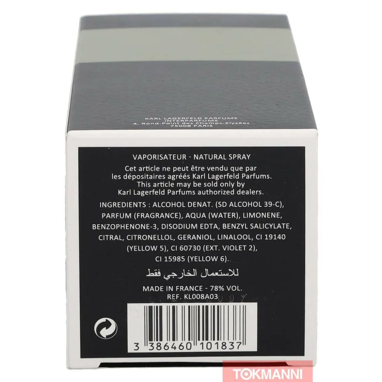 Karl Lagerfeld Bois De Yuzu Edt Spray 100ml