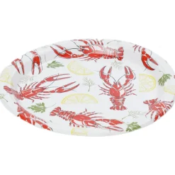 Kartonkilautanen Let's Party 10 kpl 25 cm rapu