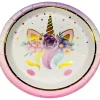 Kartonkilautanen Let's Party 8 kpl 23 cm Yksisarvinen
