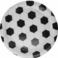 Kartonkilautanen Let's Party 10 kpl 25 cm Jalkapallo