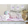 Kartonkilautanen Let's Party 8 kpl 18 cm Yksisarvinen