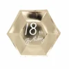 Kartonkilautanen Let's Party 6 kpl 18 cm 18v