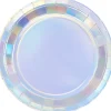Kartonkilautanen Let's Party 8 kpl 18 cm holografi