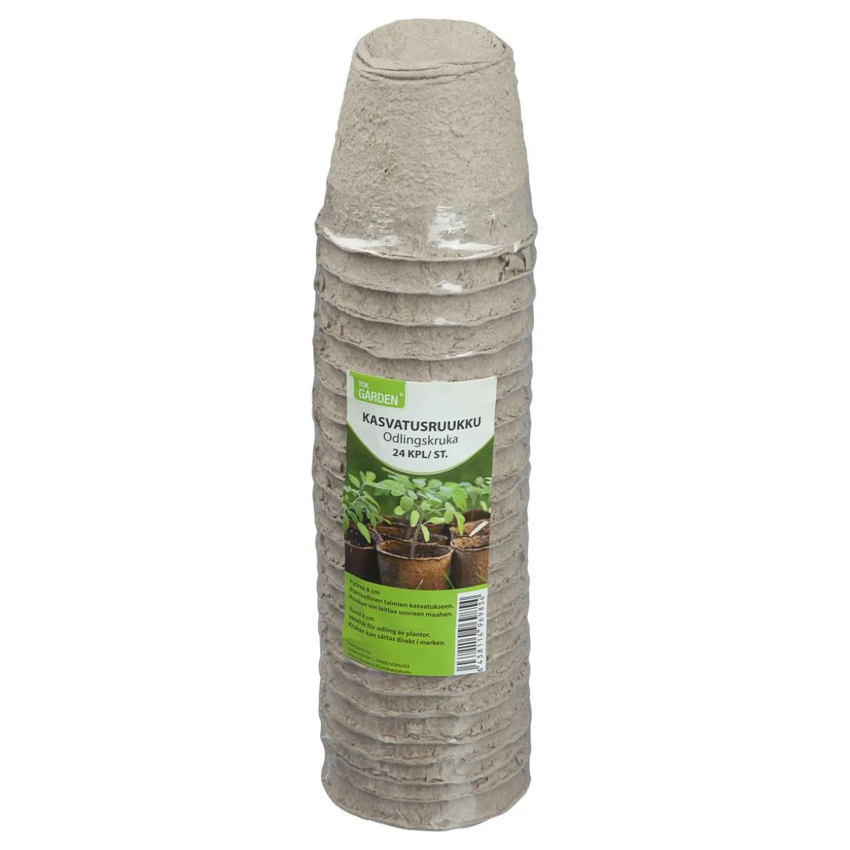 Kasvatusruukku Tok Garden 8 cm pyöreä