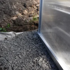 Kasvihuone Green Land 3,6 m², musta runko