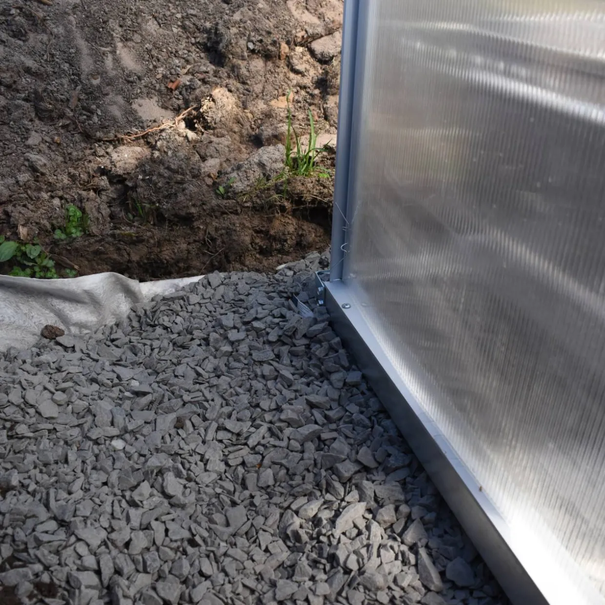Kasvihuone Green Land 2,3 m², musta runko