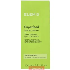 Kasvojenpuhdistusaine, Elemis 200 ml Superfood