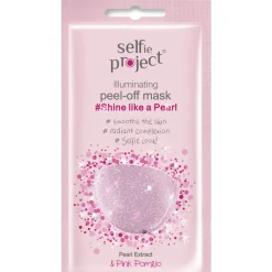 Kasvonaamio Selfie Project Peel-Off kirkastava helmi