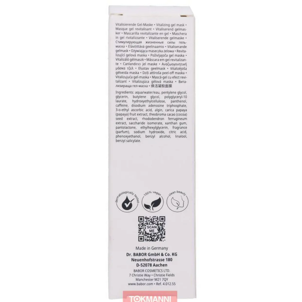 Kasvonaamio, Babor 50 ml Skinovage Vitalizing