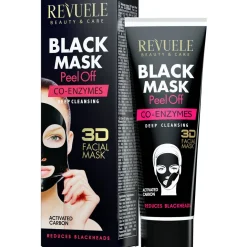 Kasvonaamio Revuele 80 ml Koentsyymi Black mask Peel off