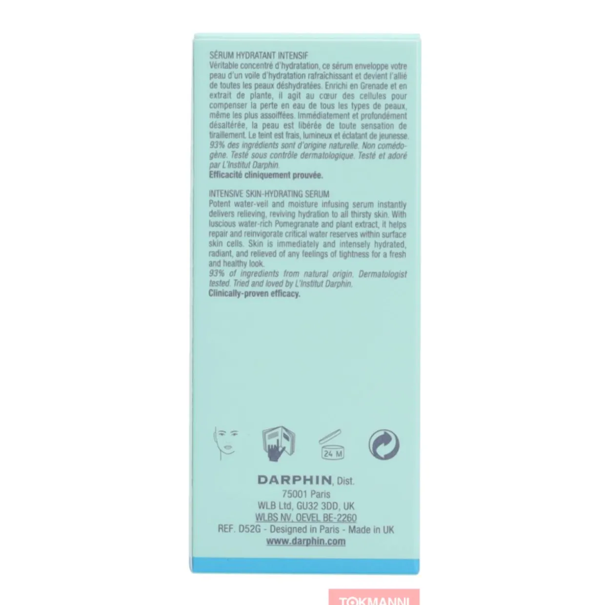 Kasvoseerumi Darphin 30 ml Hydraskin Intensive Skin-Hydrating