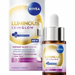 Kasvoseerumi Nivea 15 ml Luminous630 Skin Glow Instant Glow Serum