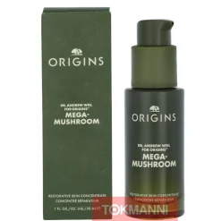 Kasvoseerumi, Origins 30 ml Dr. Weil Mega-Mushroom Restorative Skin Concentrate