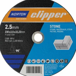 Katkaisulaikka Norton Clipper kivelle 230x2,5x22,23 mm