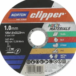 Katkaisulaikka Norton Clipper 125x1.0x22.23mm multimaterial
