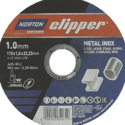 Katkaisulaikka Norton Clipper 115x1.0x22.23mm metal-inox