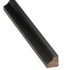 Kattolista Cent 14 x 21 x 2400 mm 4 kpl musta
