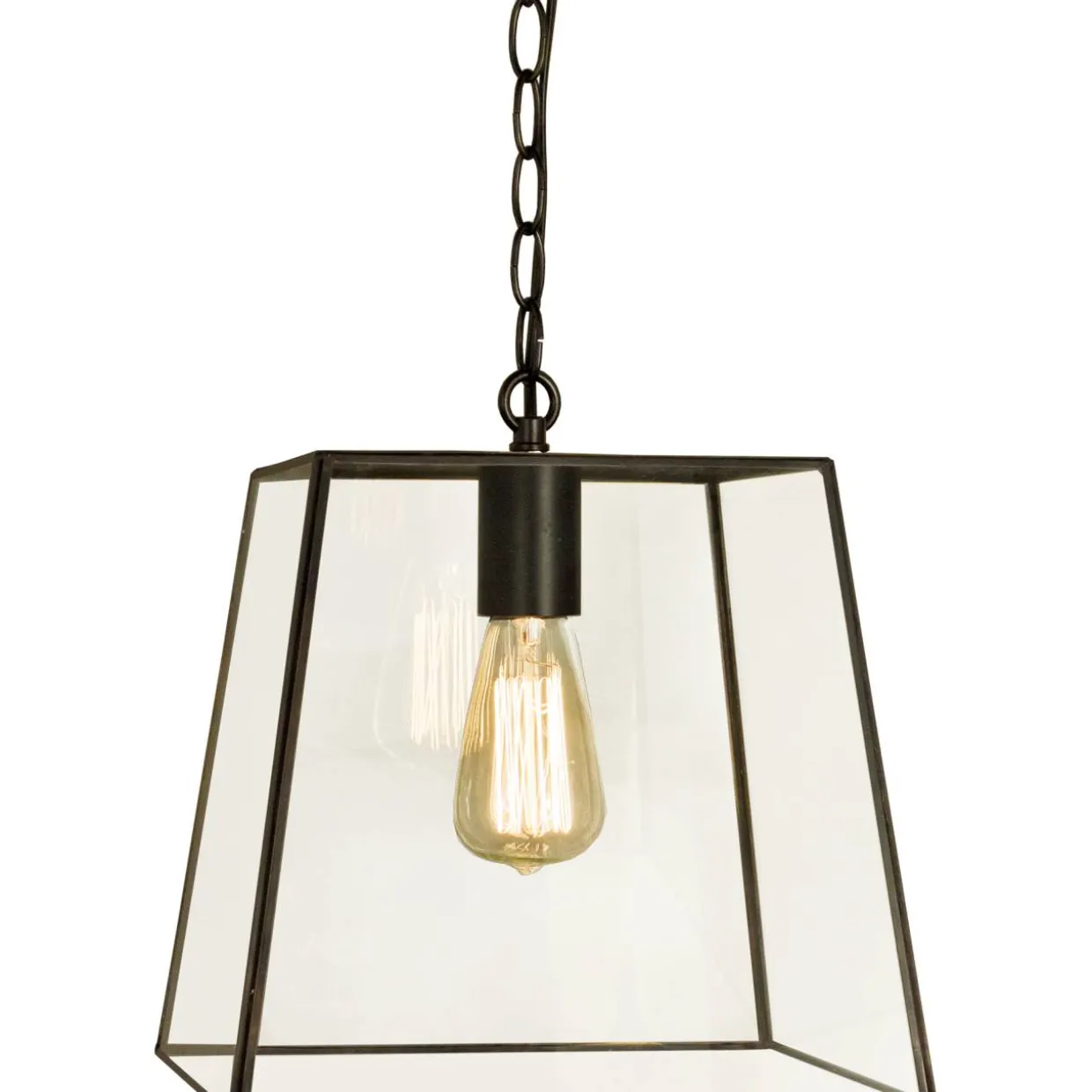 Kattovalaisin Aneta Lighting Diplomat, musta/kirkas