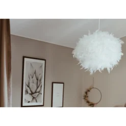 Kattovalaisin Aneta Lighting Dun höyhen 40 cm