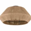 Kattovalaisin EGLO Alderney 40W Ø48cm naru/musta