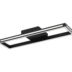 Kattovalaisin EGLO conncect.z Salvilanas-z led 21W 77x20cm musta/valkoinen