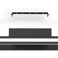 Kattovalaisin EGLO conncect.z Salvilanas-z led 21W 77x20cm musta/valkoinen