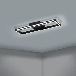 Kattovalaisin EGLO conncect.z Salvilanas-z led 21W 77x20cm musta/valkoinen