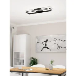 Kattovalaisin EGLO conncect.z Salvilanas-z led 21W 77x20cm musta/valkoinen