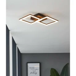 Kattovalaisin EGLO connect.z Paranday-z led 21,5W 52,5x31cm musta/valkoinen