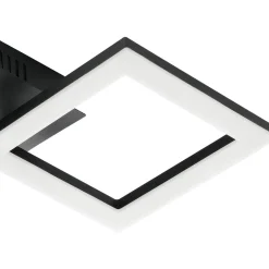 Kattovalaisin EGLO connect.z Paranday-z led 15,5W 47x22,5cm musta/valkoinen