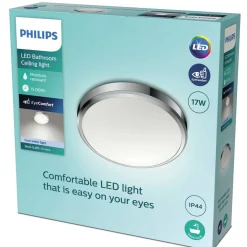 Kattovalaisin Philips Doris CL257 kromi 17W 40K IP44