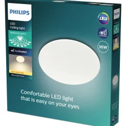 Kattovalaisin Philips Moire CL200 valkoinen 36W 27K