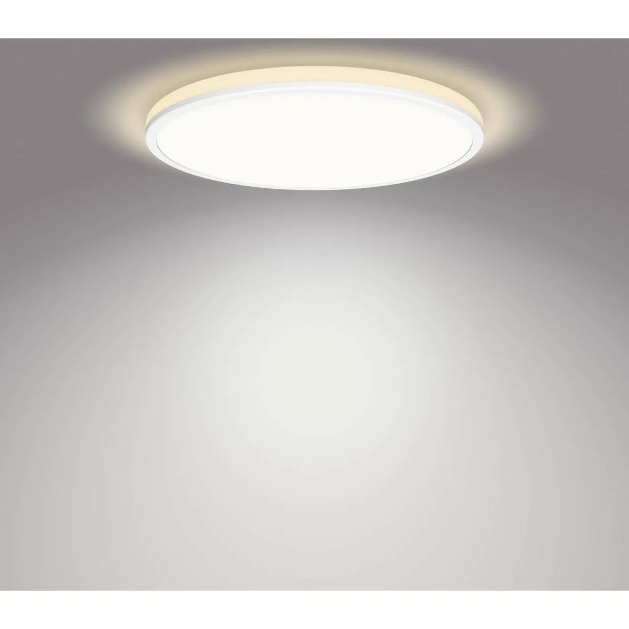 Kattovalaisin Philips Ozziet CL570 valkoinen SceneSwitch 18W 40K