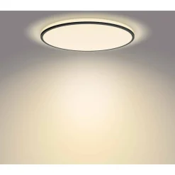 Kattovalaisin Philips Ozziet CL570 musta SceneSwitch 22W 27K