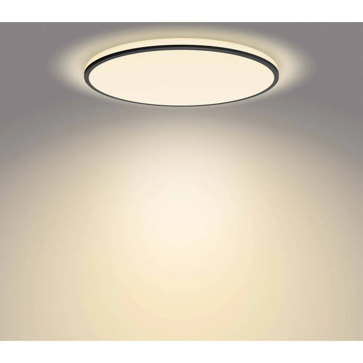 Kattovalaisin Philips Ozziet CL570 musta SceneSwitch 22W 27K