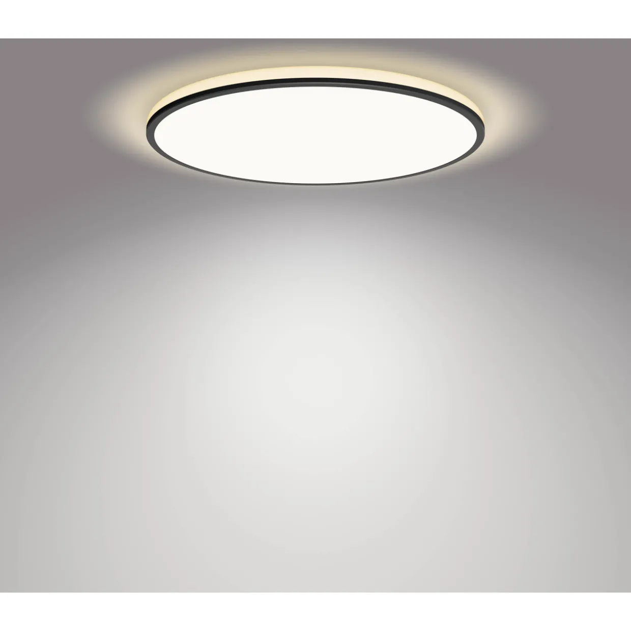 Kattovalaisin Philips Ozziet CL570 musta SceneSwitch 22W 40K