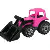 Kauhatraktori Plasto 32 cm, pinkki