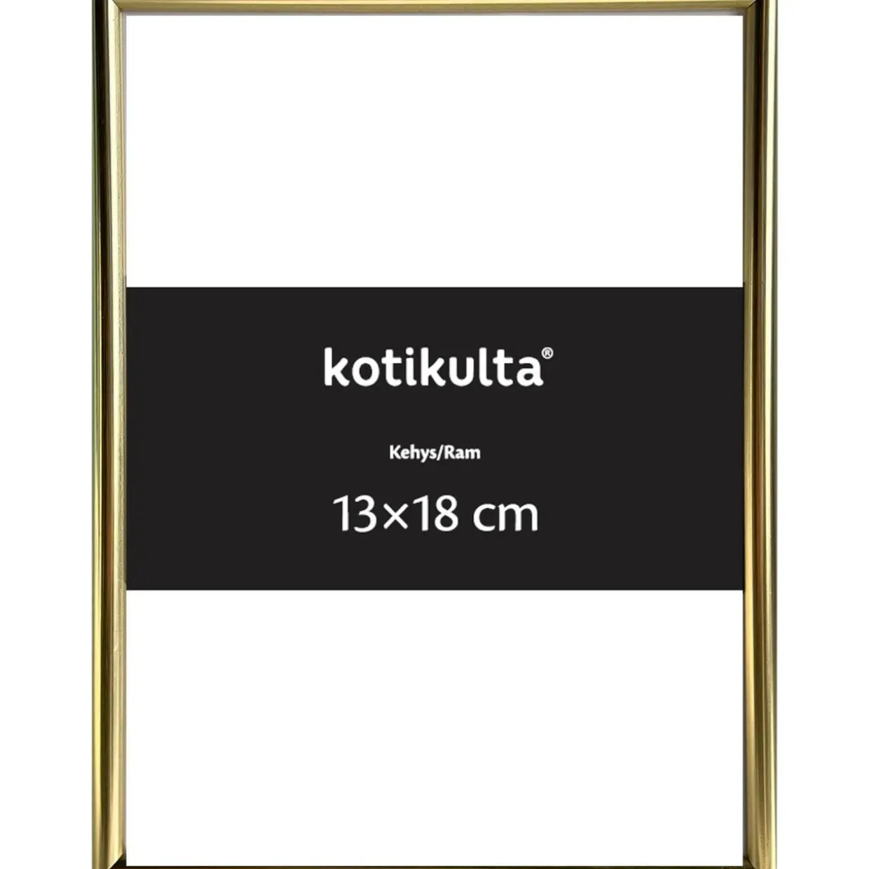 Kehys Kotikulta 13 x 18 cm Hamina kulta