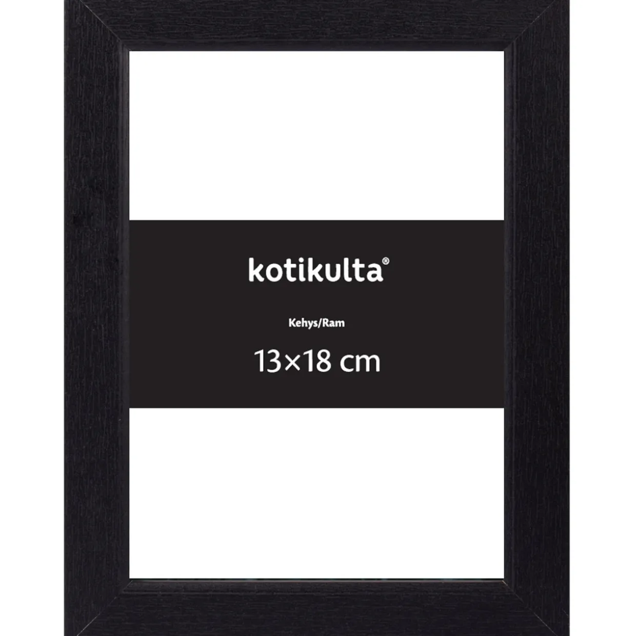Kehys Kotikulta 13 x 18 cm Kotka musta