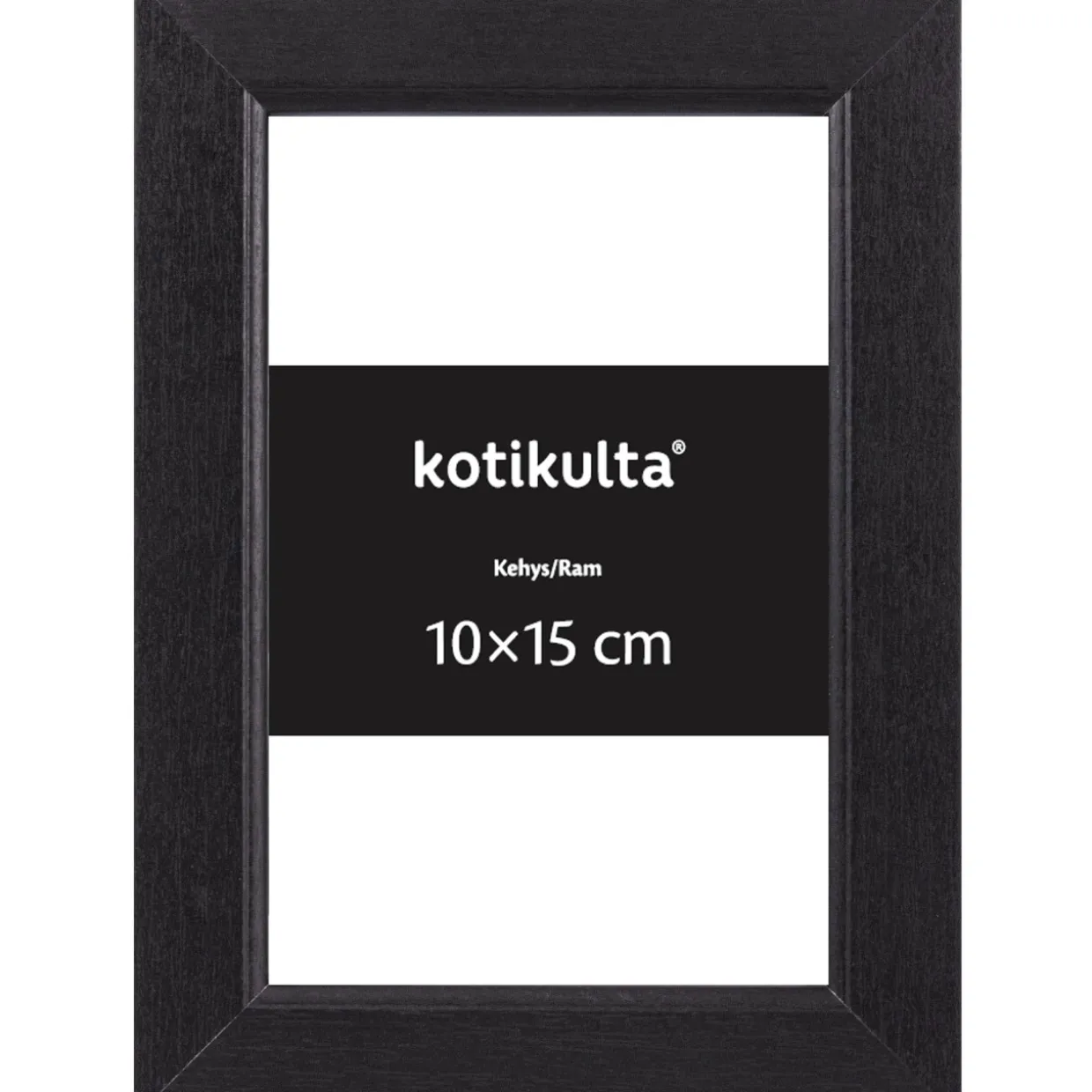 Kehys Kotikulta 10 x 15 cm Kotka musta