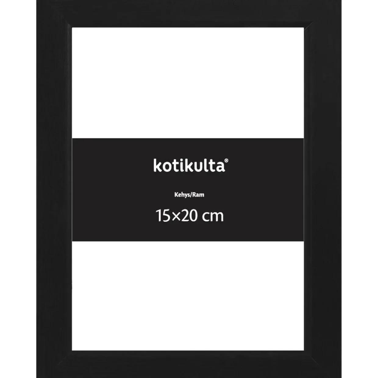 Kehys Kotikulta 15 x 20 cm Kotka musta