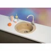 Keittiöallas Aqualine Ø 520 mm X-Granit hiekanvärinen